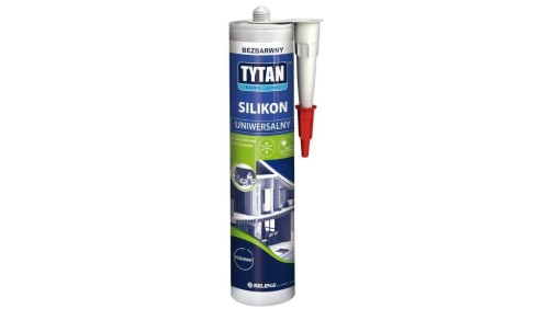 Silikon tytan euro-line 280ml bezbarwny