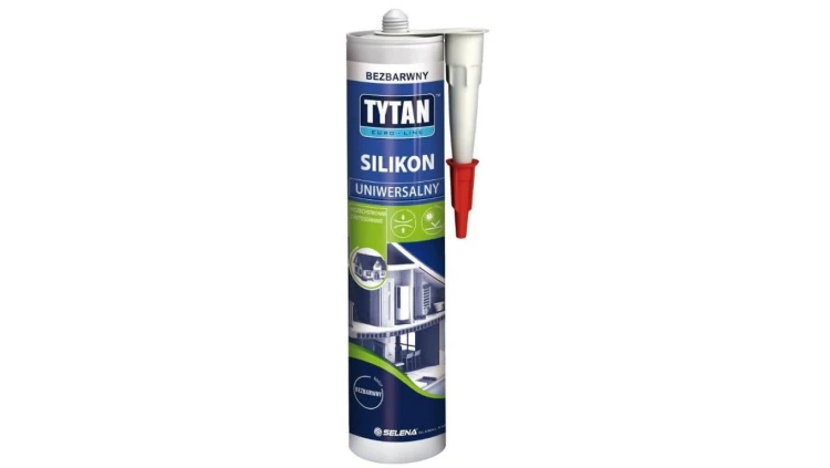 Silikon tytan euro-line 280ml bezbarwny