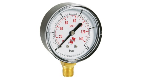 Manometr radialny 0-10 bar, G 1/8, 40 mm