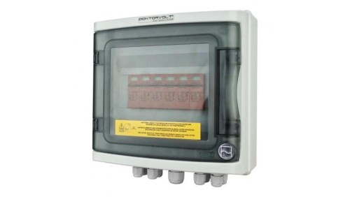 Rozdzielnica PV Fotowoltaiczna Solarna 2-Stringowa DC 1000V T1 T2 PG Doktorvolt 4463