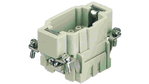 Złącze HAN prostokątne męskie 6-PIN 16A 90V 9360062602