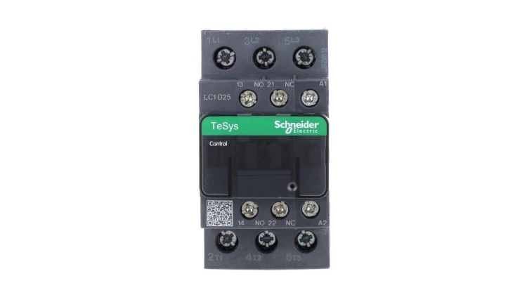 TeSys Deca Stycznik mocy 25A 3P 48V AC 1Z 1R LC1D25E7