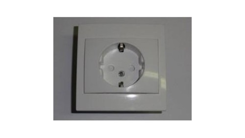 Gniazdo elektryczne p/t z uziem. Schuko GWP-140PM