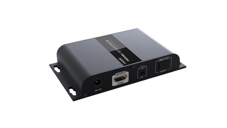 Extender HDMI HDBiT do 20km po jednomodowym przewodzie światłowodowym LKV378A