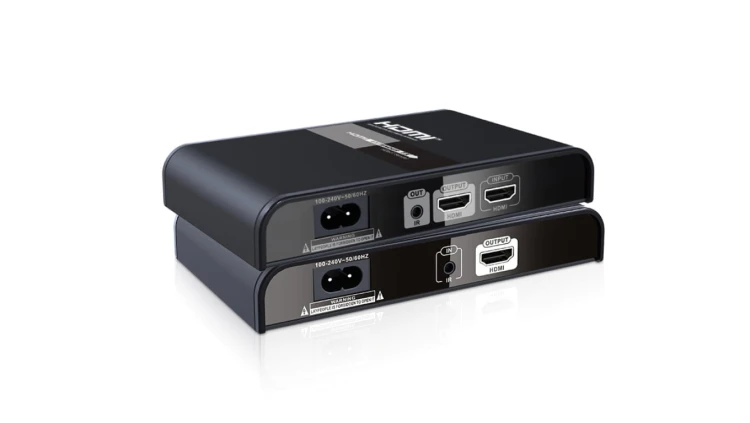 Extender HDMI HDBiT do 300m po przewodzie elektrycznym 230V LKV380