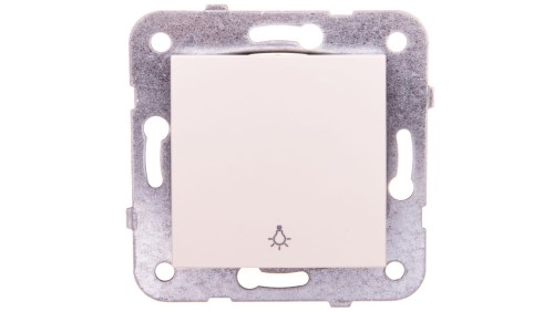 Karre Przycisk Z Symbolem Światło, Kolor Krem / 90963703