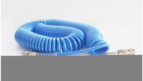 Wąż spiralny pneumatyczny 12x8 mm z szybkozłączami DN7,2 długość 15 m