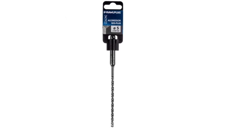 Wiertło do betonu Aggressor SDS Plus Rawlplug RT-SDSA-5/160 – /1 szt./