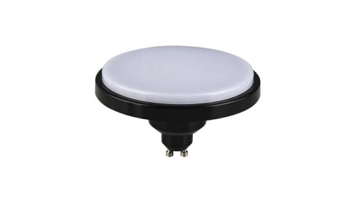 Żarówka GALAXY ES111 LED 12W B/WW gu10 120 stopni 1200lm 230V AR111 ciepła biała obudowa czarna (bez otworów)