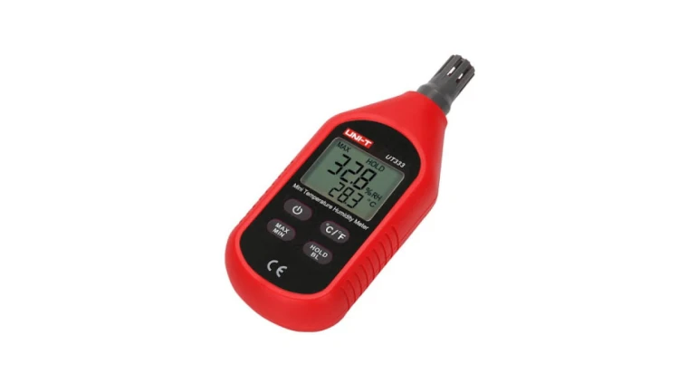 Miernik temperatury i wilgotności Termohigrometr 1x/s -10÷60C 0÷100RH UT-333