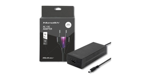 Qoltec Zasilacz desktopowy 96W 24V 4A 5.5*2.5 +kabel zasilający