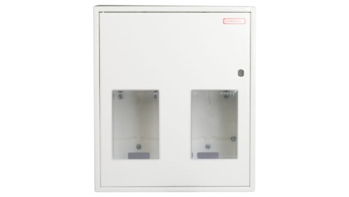 Szafka licznikowa natynkowa/podtynkowa (uniwersalna) 2-licznikowa 1-fazowe 12 modułów IP30 RU-1-2L-12 Z/O