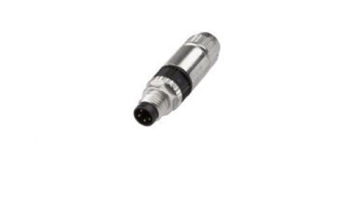 Gniazdo kablowe proste fi4-5,1mm 4A 32V -25-85stC M8 męskie 4-PIN IP67 VK003S79