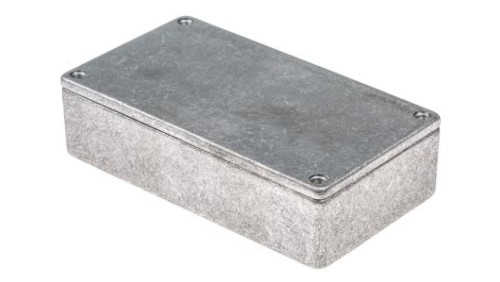 Obudowa ekranowana Srebrny IP54 Neopren, 112 x 62 x 30.5mm, RS PRO