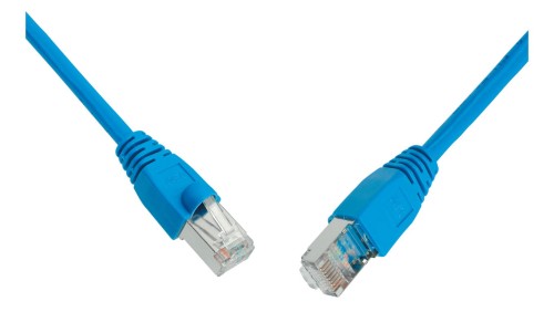 Patchcord CAT6 SFTP PVC 5m niebieski snag-proof C6-315BU-5MB