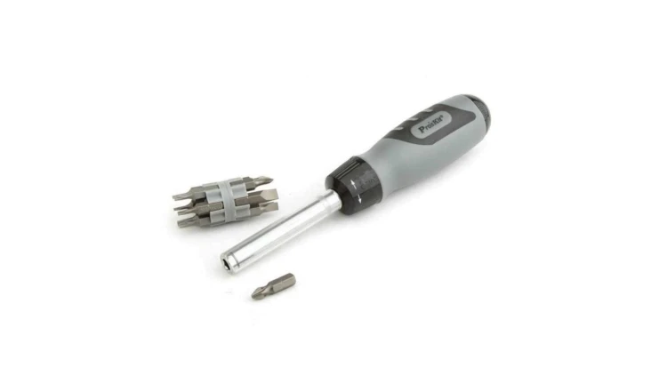 Zestaw wkrętak + 12 bitów 8PK-SD010 Pros Kit 23414