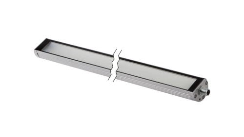 Lampa maszynowa LED fi40mm dł: 280mm białe światło 12W 1700lx 5500K 22-26VDC -30 stC 4-PINowe złącze M12 EM410121