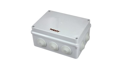 Puszka natynkowa hermetyczna IP65 200x155x80 biała NPH200.2 04139