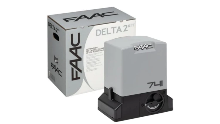 Zestaw Delta 3 - FAAC 741 FDS do 900KG napęd do bramy przesuwnej