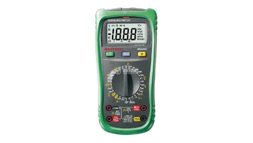 Miernik cyfrowy uniweraslny V AC, V DC, 0-10A DC, 0-10A AC, oporność, pojemność, częstotliwość, temperatura MS-8360C