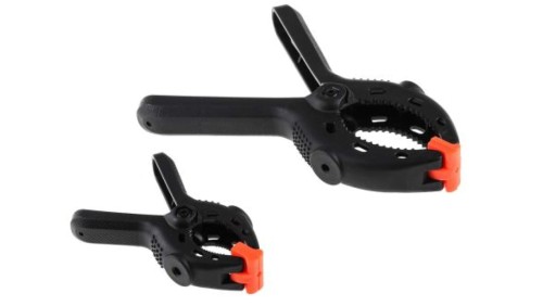 Dociskacz poziomy, otwarcie: 70mm, głębokość: 88mm, typ: Zestaw zacisków sprężynowych