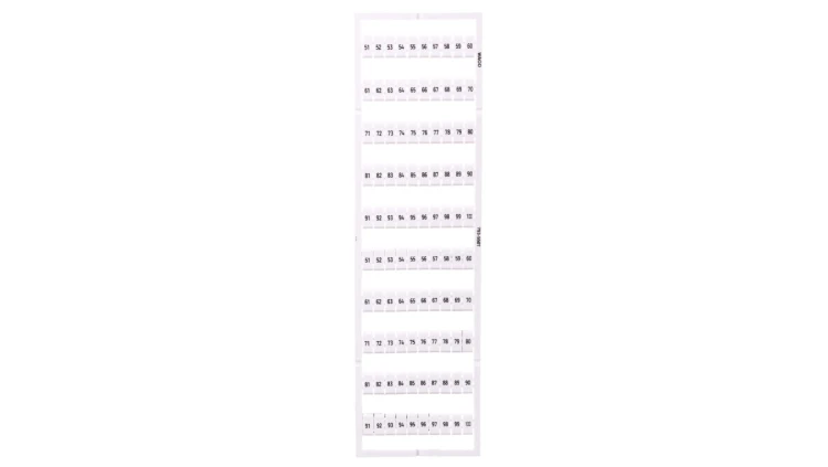 Oznaczniki WMB 2x 51-100 793-5507 /5szt./