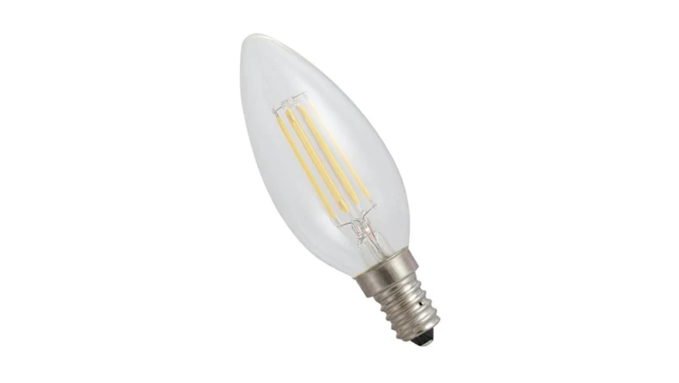 Żarówka świeczka LED E14 4W 400lm COG 4000K RETRO