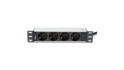 Listwa zasilająca Rack 101U 250V/16A 4X Schuko 1,8M I-CASE M10-4D