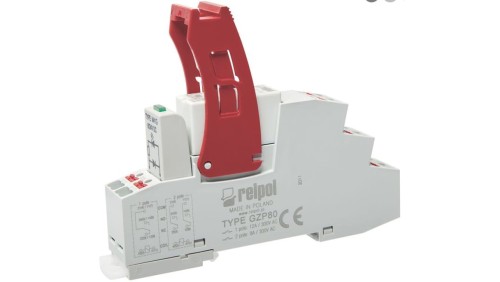 Przekaźnik interfejsowy Push-in 1P 16A 230V AC szerokość 15,5mm, warystor PI85-230AC-M93G-PS-2011 864838