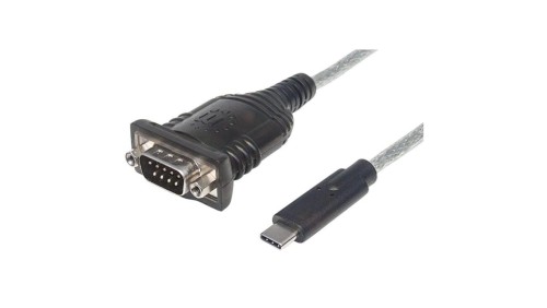 Konwerter Adapter USB-C na RS232/COM/DB9 na Kablu 45cm