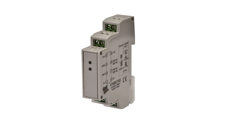 Falownik/odwrócenie sygnału/opóźnienie wyłączenia 85x65x18mm 0,01s-10s 10-30VDC NC/NO zacisk 8-PINowy IP40 VY85C102