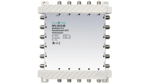 Multiswitch 5/12 SPU 5512-09 z pasywną tv Naziemną 5 wejść / 12 wyjść SPU 5512-09