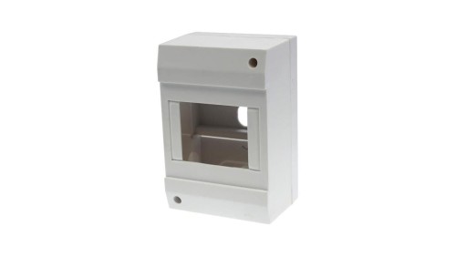 Obudowa natynkowa izolacyjna S-4 85x130x60 230/400V IP30 szyna TH35 ABS PORTOS OIN4 04087
