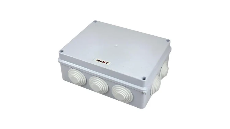 Puszka natynkowa hermetyczna IP65 255x200x80 biała NPH255 04140