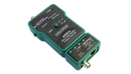 Tester okablowania LAN RJ45/BNC UTP/STP RG59 RG6 MS-6810