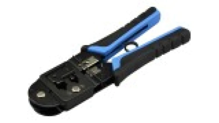 Zaciskarka złączy modularnych 8p8c (RJ-45), 6p6c (RJ-12) i 6p4c (RJ-11) HT-268 boczna CU.NA.00165