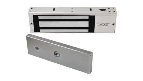 Zwora elektromagnetyczna 540kg z sygnalizacją i zwłoką czasową