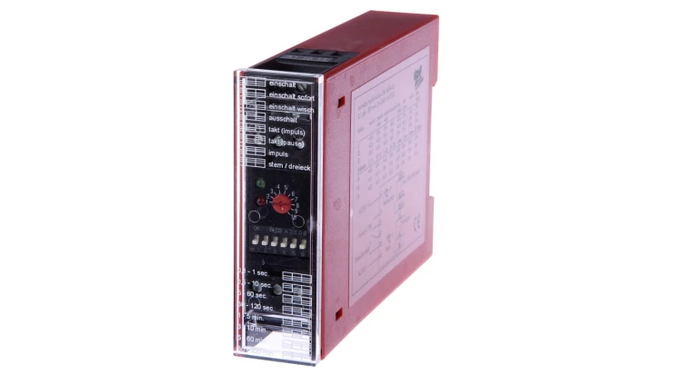 Przekaźnik czasowy 75x110x22mm 0,1-18000s 24-240VAC/DC zacisk 12-PINowy IP20 ZM565453