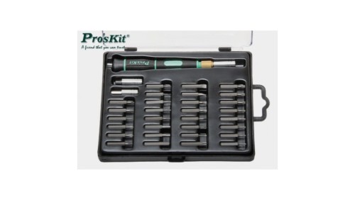 Zestaw wkrętak + 30 bitów SD-9803 20784