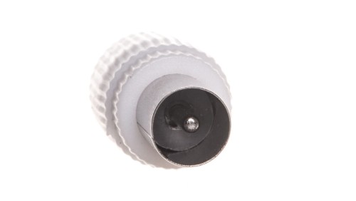 Wtyczka IEC A203 biała K1331 /10szt./
