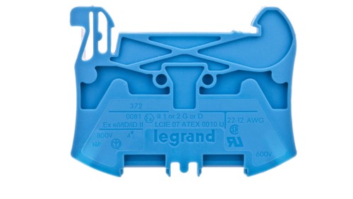 Złączka VIKING 3 sprężynowa 4 mm2 2 przewodowa niebieska 037201 /50 szt./