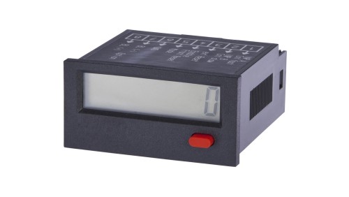 Impulsowy licznik 24x48x48 mm wyświetlacz LCD 12kHz 4-30VDC złącze śrubowe 8 -PINowe IP65 dodawanie odejmowanie CI090100