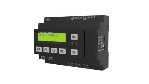 Uniwersalny, programowany sterownik PLC z wyświetlaczem LCD, 8DI, 6DO, 24 VDC - PR200.24.1.0 55906
