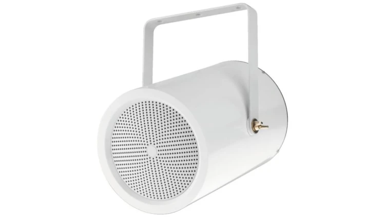 Głośnik Projektor dźwięku PA Technika 100V lub 8Om 6-stopniowy regulator mocy: 15/8/4/2W/wył./8Om EDL-255/WS
