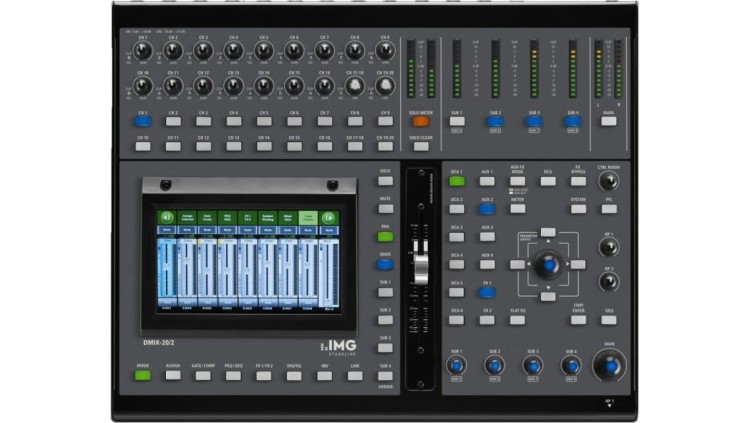 20-kanałowy cyfrowy mikser audio DMIX-20