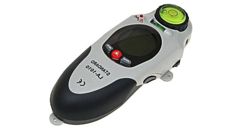Detektor, wykrywacz napięcia, poziomica laserowa, detektor 3w1 LA-1010
