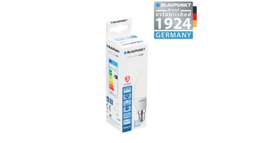 Blaupunkt Żarówka LED E14 6,8W barwa ciepła, BLAUPUNKT-E14-7W-WW