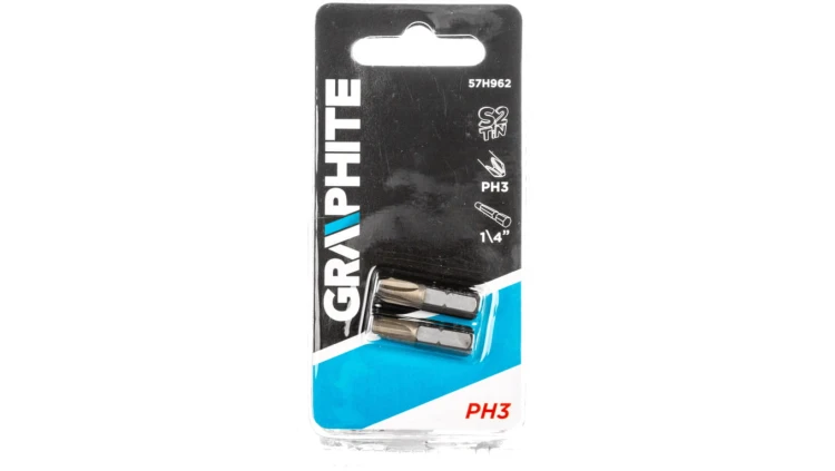 Końcówki wkrętakowe PH3 x 25 mm, 2 szt. /5kpl./