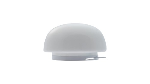 PLAFON G-3, E27, 60W, biała-stal malowana proszkowo, klosz matowy-szkło, mały okrąg IP20 G01 G-3