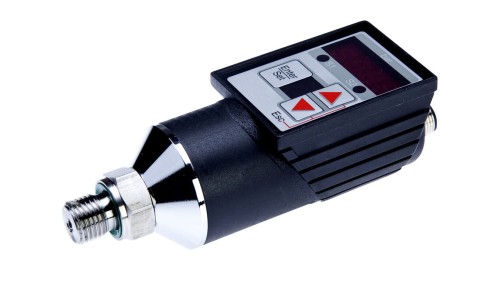 Czujnik ciśnienia śr: 38mm dł: 122mm 0-600bar 12-32VDC G1/4 cala 2xPNP NC/NO złącze wtykowe M12 4-PIN IP65 DW353117